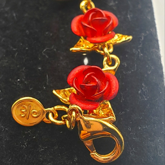 Vintage Danbury Mint " A Dozen Roses" Bracelet - Picture 6 of 6